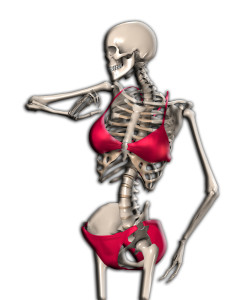 Skeleton In A Bikini